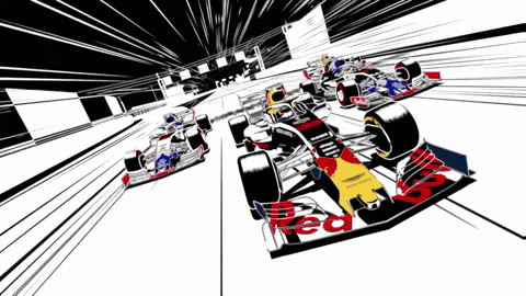 Illustrated animation of Turn 15 — The Hairpin Loop at the Sepang International Circuit